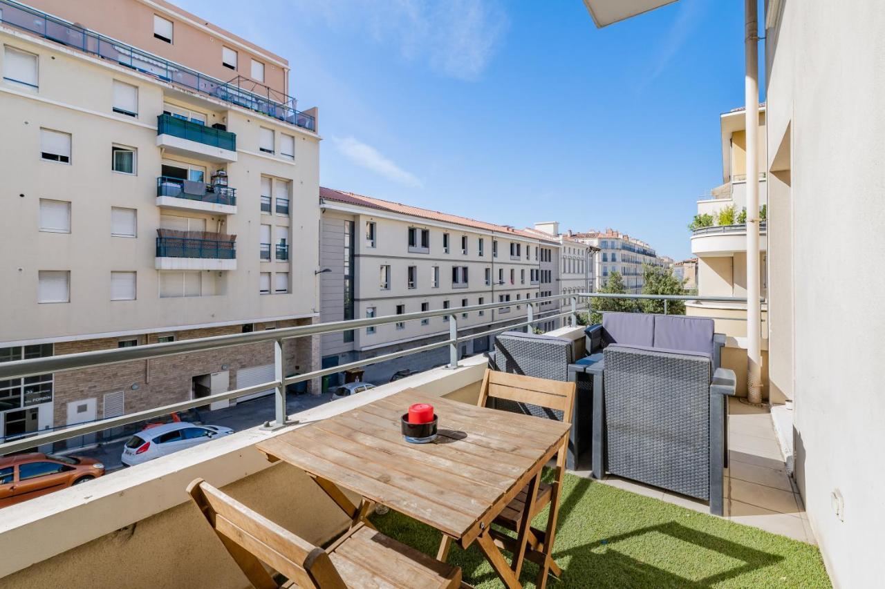 La Joliette; Duplex 2 Chambres, Parking Inclus+ Terrasse+ Ascenseur Marseille Exteriér fotografie